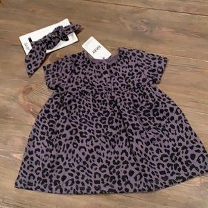 NEW Cheetah Dress with Matching Bow🎀